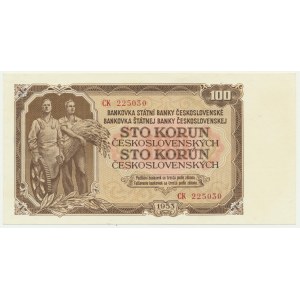 Czechoslovakia, 100 Korun 1953 - SPECIMEN -