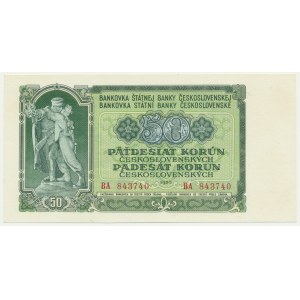 Československo, 50 korún 1953 - MODEL -.