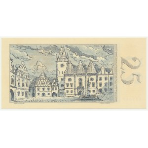 Czechoslovakia, 25 Korun 1961 - SPECIMEN -