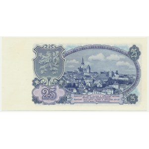 Československo, 25 korún 1953 - MODEL -.