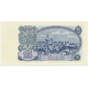 Czechoslovakia, 25 Korun 1953 - SPECIMEN -