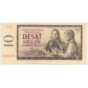 Československo, 10 korun 1960