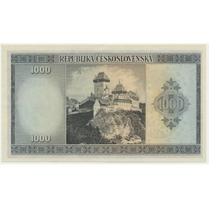 Československo, 1000 korun (1945) - MODEL -.