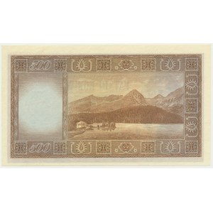 Czechoslovakia, 500 Korun 1946