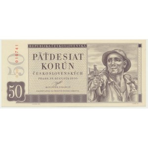 Czechoslovakia, 50 Korun 1950