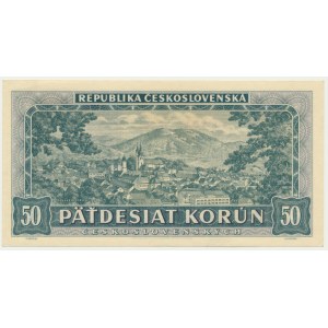 Československo, 50 korun 1948 - MODEL -.