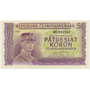 Czechoslovakia, 50 Korun (1945)