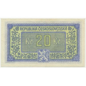 Československo, 20 korun (1945)