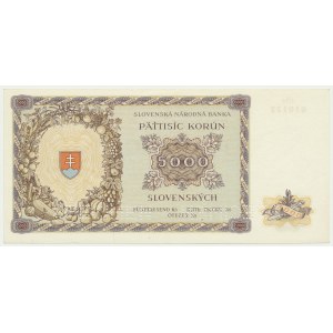 Slovensko, 1 000 korún 1944 - MODEL -.