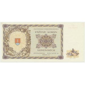 Slovensko, 1 000 korun 1944 - MODEL -.
