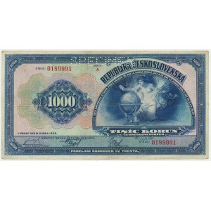 Czechoslovakia, 1.000 Korun 1932 - A - SPECIMEN -