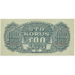 Czechoslovakia, 100 Korun 1944