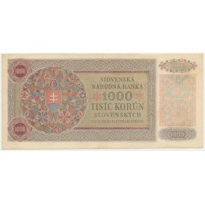 Slovakia, 1.000 Korun 1940