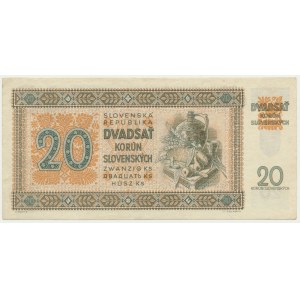 Slovakia, 20 Korun 1942