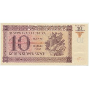 Slovensko, 10 korún 1943 - MODEL -.