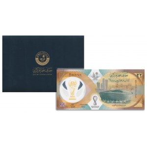 Quatar, 22 Riyals 2022 - polymer