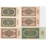 Germany, DDR, 1-50 Mark 1948 (6 pcs.)