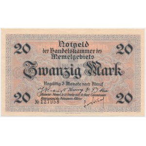 Memel, 20 Mark 1922