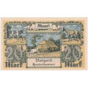 Memel, 20 Mark 1922