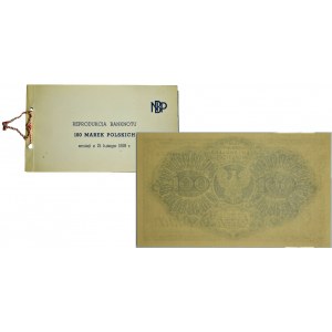 100 mariek 1919 - Séria AH - reprint v pôvodnom obale NBP -
