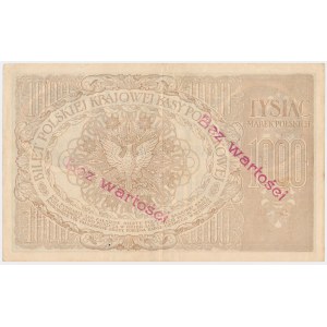 1.000 marek 1919 - Ser.ZS - Bez wartości -