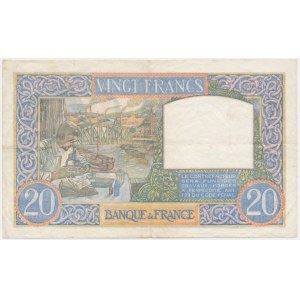 France, 20 Francs 1941
