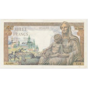 France, 1.000 Francs 1942