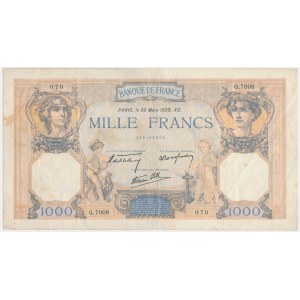 Francúzsko, 1 000 frankov 1939