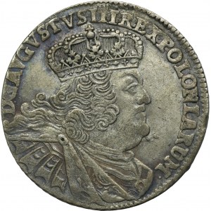 Augustus III Sas, Lipsko 1761, dvojitá zlatá minca - RARE