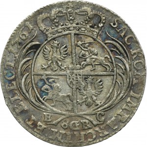 Augustus III Sas, Lipsko 1761 dvojitá zlatá mince - RARE