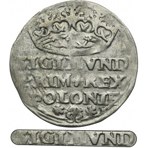 Zikmund I. Starý, krakovský groš 1528 - VELMI RARITNÍ, chyba SIGIMVND