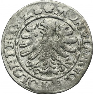 Sigismund I the Old, Groschen Krakau 1528 - VERY RARE, error SIGIMVND