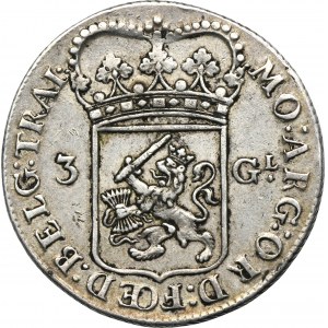 Dutch Republic, Province Utrecht, 3 Gulden Utrecht 1793