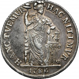 Netherlands East Indies, 3 Gulden Hoorn 1786 VOC - RARE