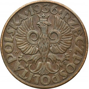 5 pennies 1936