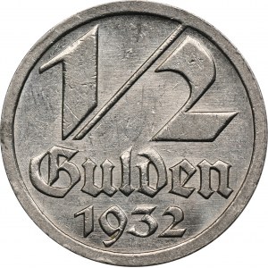 Free City of Danzig, 1/2 gulden 1932