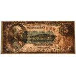 USA, 5 Dollars 1882- Lyons & Roberts - PMG 25