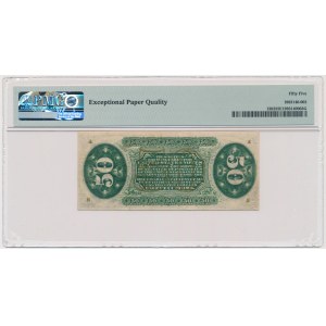 USA, Frakčná mena, 50 centov 1863 - PMG 55 EPQ