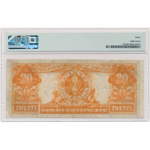 USA, Gold Certificate, 20 Dollars 1922 - Speelman & White - PMG 30