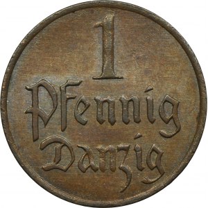 Freie Stadt Danzig, 1 fenig 1923