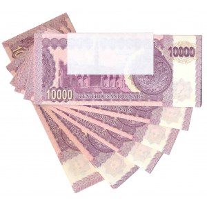 Iraq, 10.000 Dinars (2002) (ca. 55 pcs.)