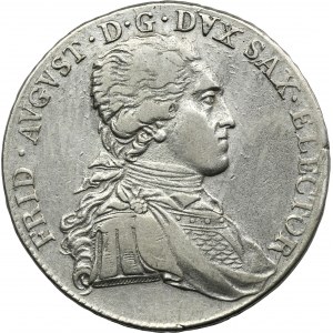 Germany, Electorate of Saxony, Friedrich August III, 2/3 Thaler Dresden 1801 IEC