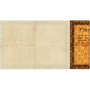 Danzig, 50 Pfennige 1914 - watermark scales -