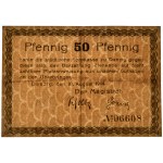 Danzig, 50 Pfennige 1914 - watermark scales -