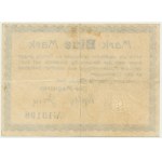 Danzig, 1 Mark 1914 - watermark waves - without Ungültig -