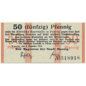 Gdansk, 50 fenig 1916