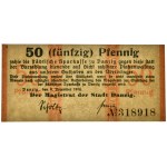 Danzig, 50 Pfennig 1916