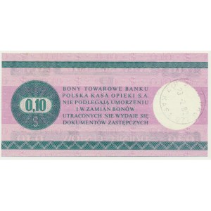 Pewex, 10 centů 1979 - HB - malý -