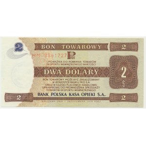 Pewex 2 dolary 1979 - HM -