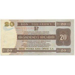 Pewex, 20 dolarów 1979 - HH -